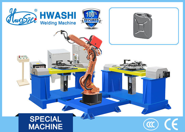 Industrial Welding Robotic Arm Hwashi HS-R6-08 6 Axis Automatic MIG/TIG AC Servo Driving
