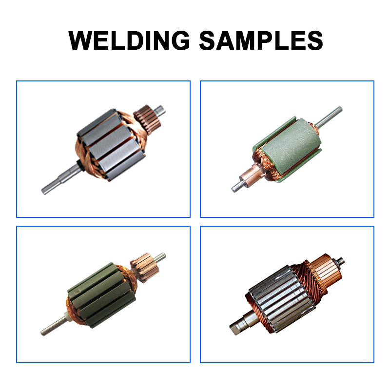 Hwashi Wysokiej precyzji Komutator Hot Staking Machine Specjalny Spot Welding Machine dla Armature Rotor