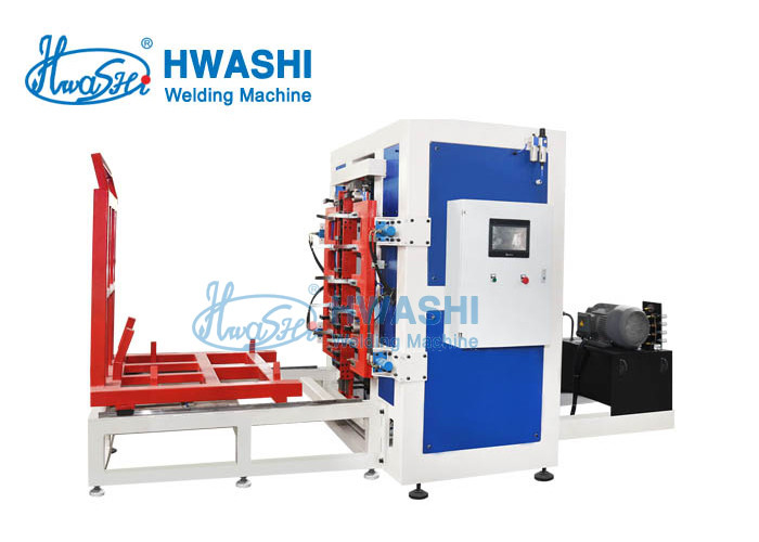 Fabryka Hwashi, sieć IBC, linia produkcyjna IBC Cage Frame, lBC Cage Frame Locking Machine