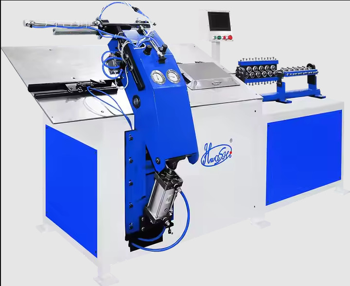 HWASHI CNC 3-osiowa giętarka do drutu 2D PLC Typ gięcia hydraulicznego
