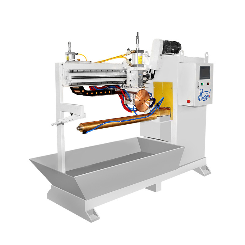 Hwashi Customized 380V Double Station Fuel Tank Making Machine, Seam/Roll WeldingMachine for Tank