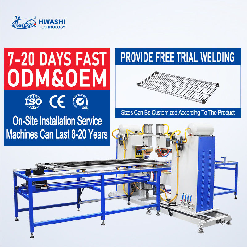 Hwashi WL-CE-400K Custom Energy Saving Condenser Wire Mesh Production Line with Modular Configuration Design