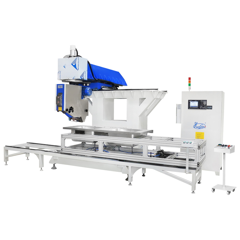 Hwashi Automatic Seam Welder z wysoką wytrzymałością złączy, regulowaną prędkością koła spawania i możliwością obrotu 360° na naczynia kuchenne