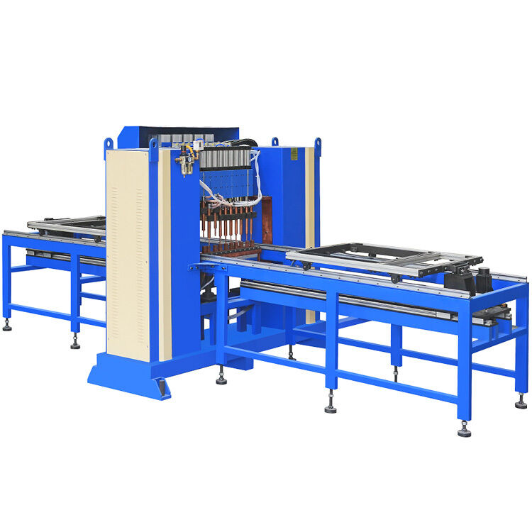 HW-AM2400B Bridge Deck Mesh Welding Machine 2400mm Width 5-10mm Wire Dual Transformer