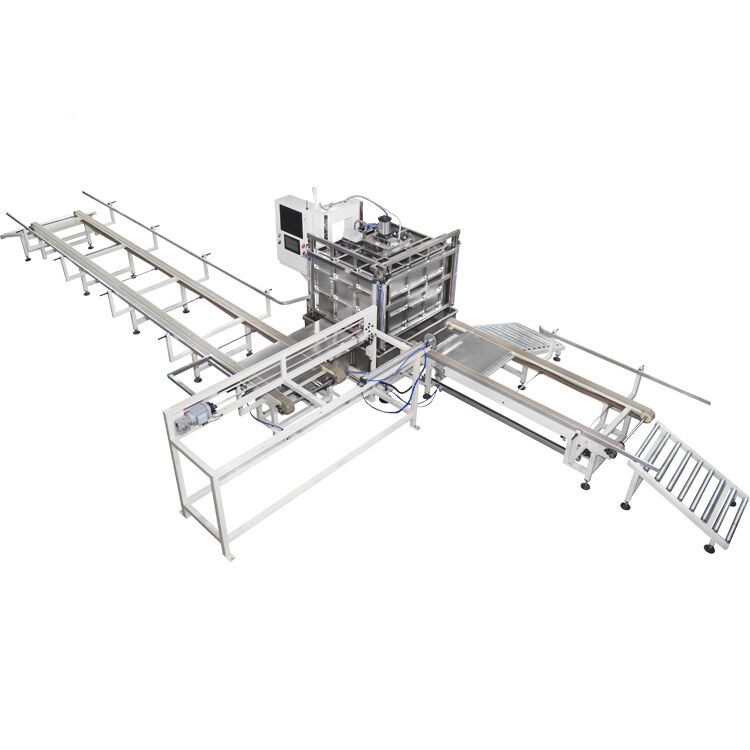 Centrum spawalnicze ram IBC z serwo-napędem CNC z dokładnością pozycjonowania 0,01 mm, 150 punktów spawania/min i 70-90 ram na zmianę