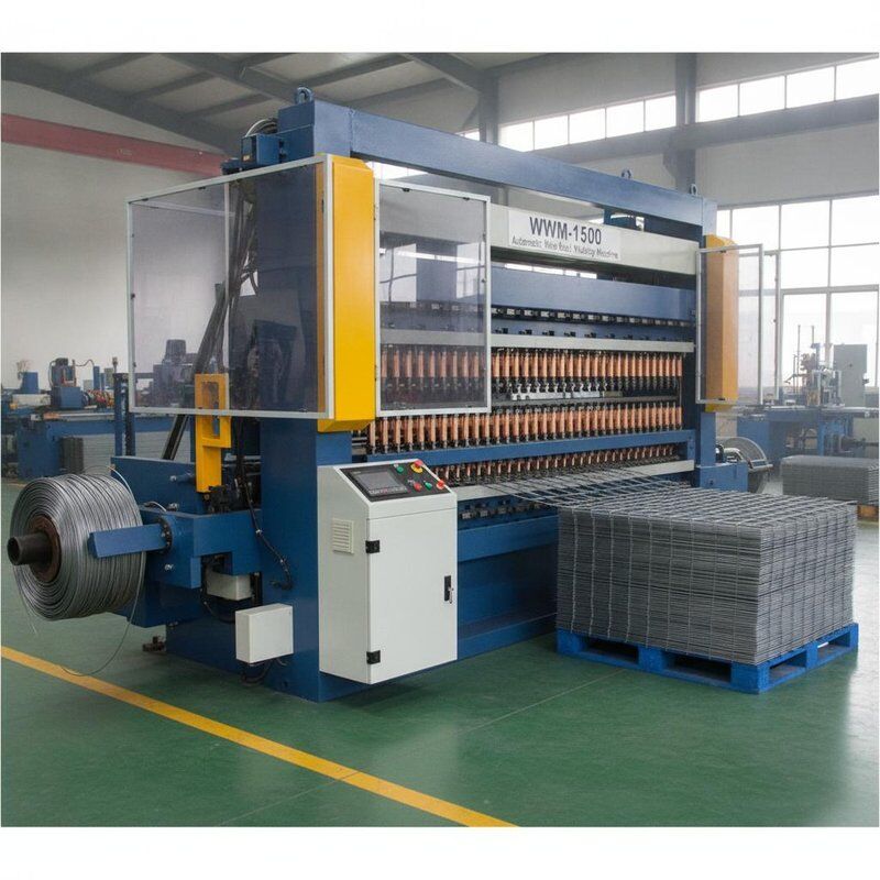 WWM-1500 Automatyczna Maszyna do spawania siatki drukowej 1500mm Szerokość spawania 3-6mm Średnica drutu