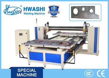 Automatic Door Sheet Metal Welder With CNC Double Head Mobile System