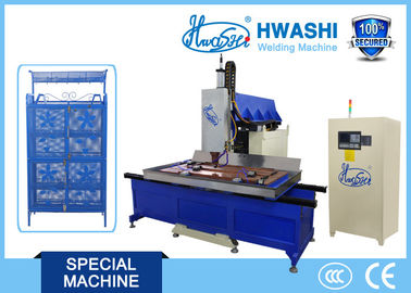 Steel Kitchen Rack Automatic Welding Machine For Welding Pipe And Wire Mesh