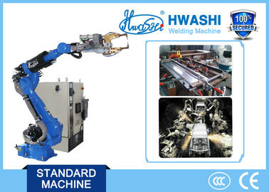 6 Axis Industrial Welding Robots , Robotic Spot Welding Machine With Servo Motor