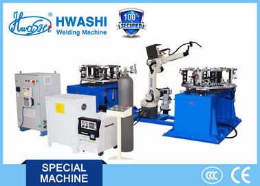 HWASHI Robotic MIG Arc Welding 6 Axis Industrial Welding Robot