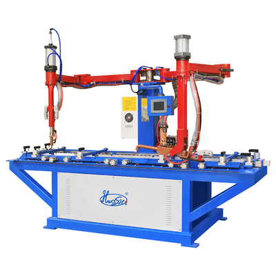 Maszyna do spawania z zawieszonymi plamkami 800 mm x 800 mm HWASHI MF DC Typ dachu