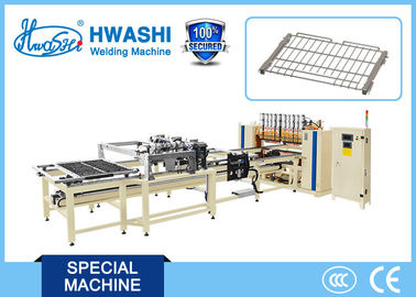 Fully Automatic Spot Welding Machine For Oven Glide Rack With Wire Hopper