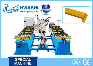 6 KG 1.4m Six Axis MIG Industrial Welding Robots For Storage Rack Beam