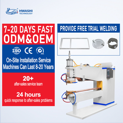 Iso Hwashi Aluminium Spot Welding Machine Bbq Garden Frame Wire Grill Automatyczny