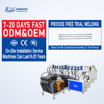 Hwahsi Automatic IBC Short Tube Pressing and Forming Machine for IBC Frame Tube