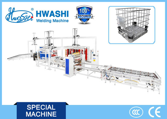 Fabryka IBC Grid IBC Klatka ramka spawalnia maszyna zbiornik masowy automatyczna linia produkcyjna