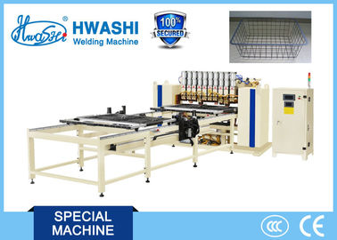Automatic Display Rack Wire Welding Machine , Wire Storage Basket Welding Machine