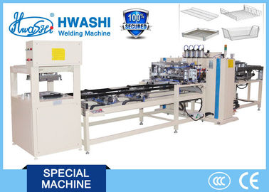Full Automatic Wire Dropping Hopper , Mesh Welding Machine for Kitchen Wire Basket