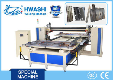Reinforced Metallic Doors Spot Welding Machine , Automatic Spot Welding Machine