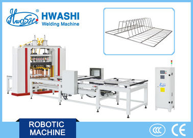 Stainless Steel Kitchen Dish Rack Wire Spot Welding Machine , Automatic Multiple Head Welder