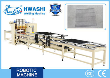 Galvanized Steel Wire Spot Welding Machine , Automatic DC Wire Frame Spot Welder