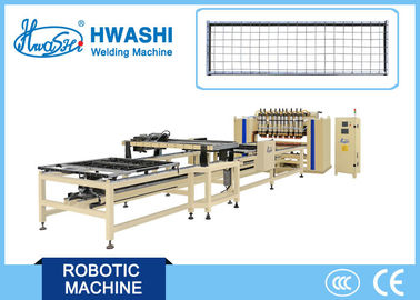 Iron Wire Multiple Point Automatic Welding Machine , Swing Base Wire Frame Welder