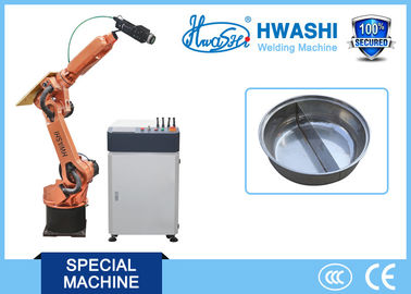 Laser Welding Robots For Divided Hotpot , Six Axis Laser Welding Robot Machine