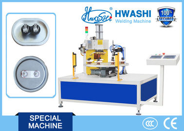 Rotate Caps Cover / Shell Spot Automatic Welding Machine with Eight Welding Station