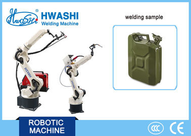 Precyzyjny robot aluminiowy Tig Automat spawalniczy 6 osi do układania w stosy / transportu
