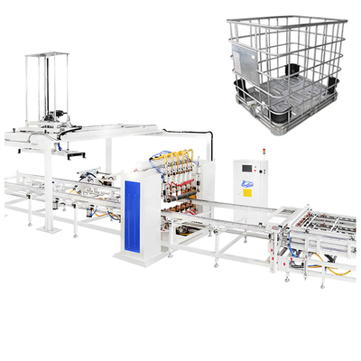 Hwashi Custom IBC Welding Machine Automatyczna linia produkcyjna kontenerów masowych