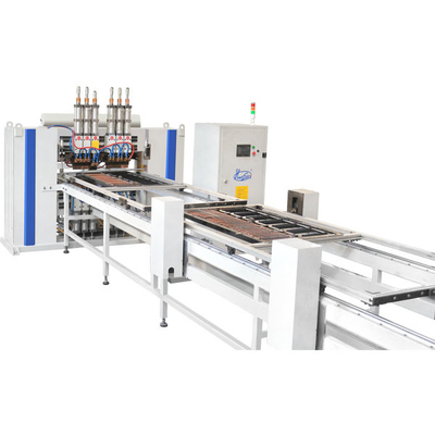 Hwashi Automatyczny Wielopunktowy Chłodniczy Kondensator Mesh Wire Spot Maszyny Spawalniczej Low Carbon Steel Wire Mesh Welding