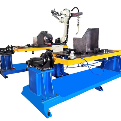Roboty spawalnicze Hwashi Industrial MIG Robot spawalniczy do ramy regału magazynowego
