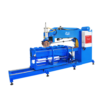 Hwashi Customized 380V Double Station Fuel Tank Making Machine, Seam/Roll WeldingMachine for Tank