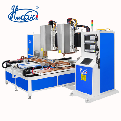 Hwashi CNC Seven 7Axis podwójne głowice blacha metalowa spawacz automatyczny spawalniczy maszyna do spawania Squatrack