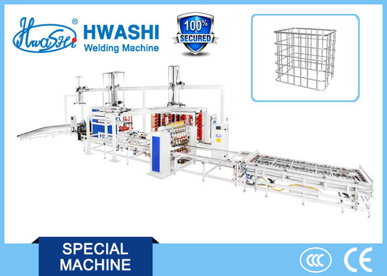 Hwashi Pełna automatyczna linia produkcyjna spawarki do klatek IBC