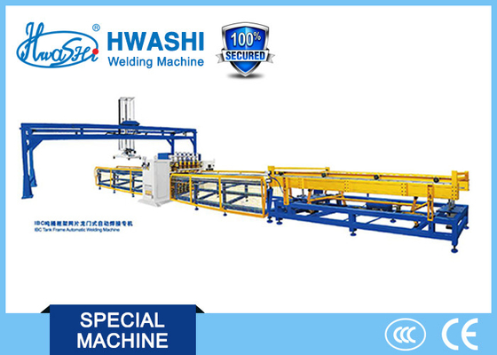 Spawarka drutowa 400KVA Hwashi WL-SQ-MF Spawanie ram klatkowych IBC