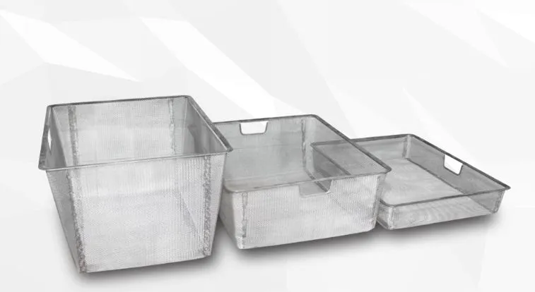 Hwashi Duży Metalowy Koszyk do Przechowywania Produkcja Koszyka Włochowego Z Nierdzewnej Stalowej Linii Produkcyjnej 1