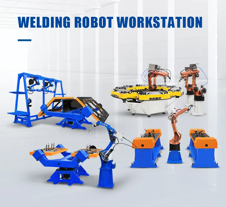 Hwashi Industrial CNC Welding Machine Robot 6-osiowy z servo, stojak pozycjonera ramienia robota spawania, automatyczny robot spawania TIG 3
